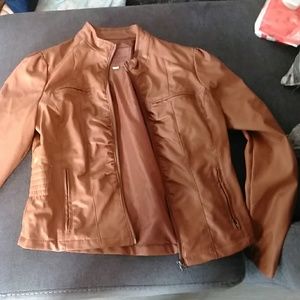 Leather jacket